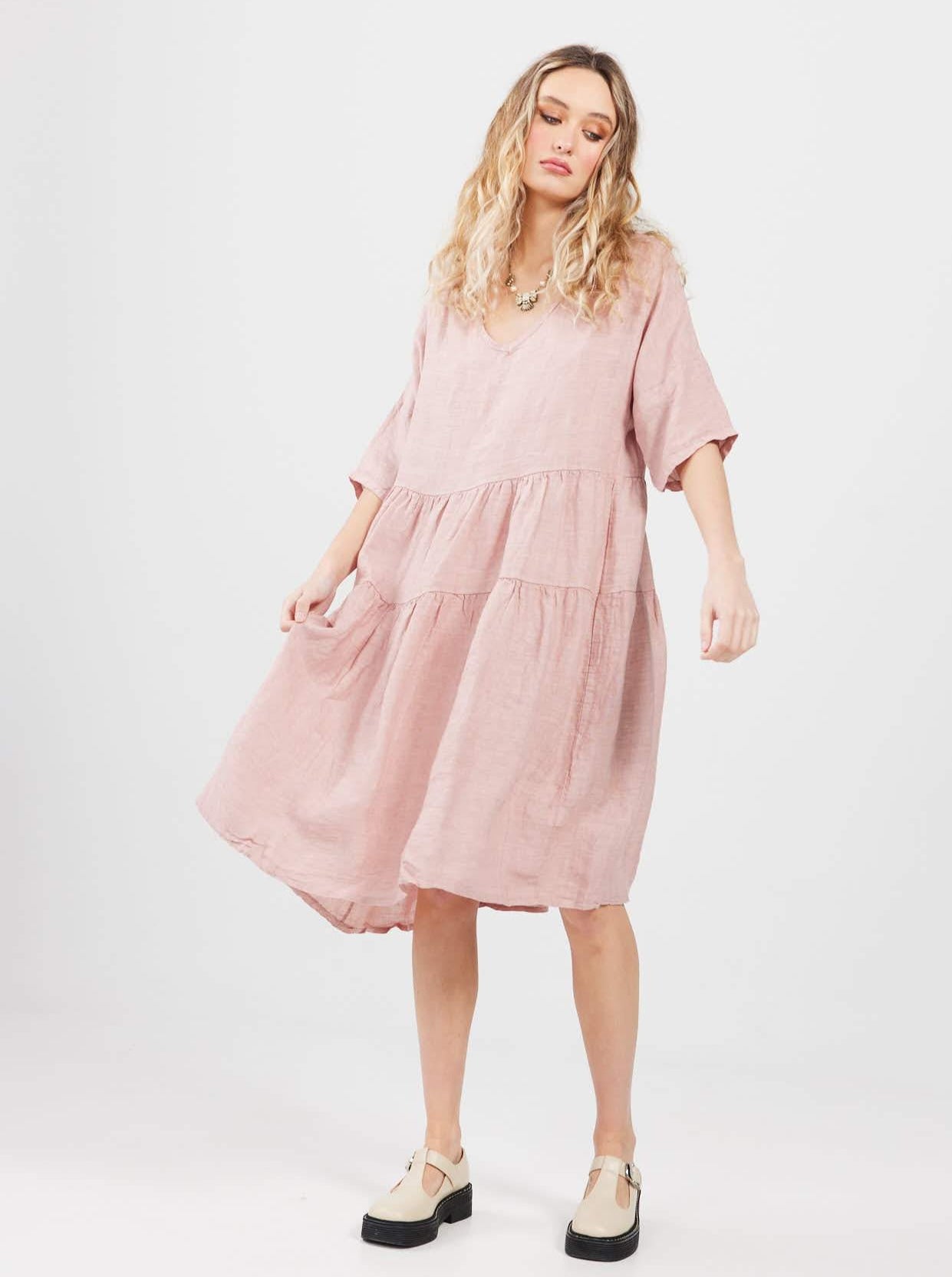 Stella rosa linen discount dress