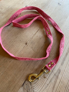 Walk in Style - Lace Dog Leash - Raspberry