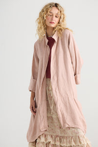 Harper Lee Linen Jacket, Tearose