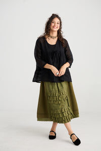 Fable skirt. Moss