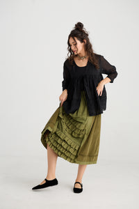 Fable skirt. Moss