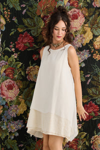 Arabesque Dress. Cream