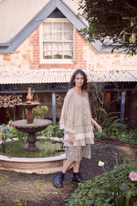 Bronte linen & Lace Jacket