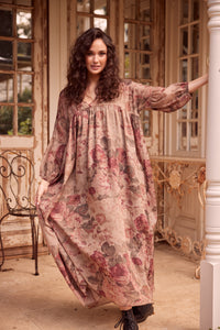 Arcadia Maxi dress. Antique Rose