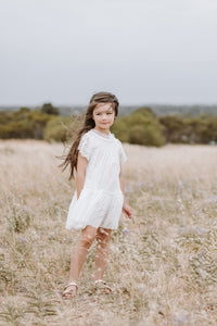 Graceful Heart tulle dress. White.