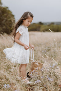 Graceful Heart tulle dress. White.