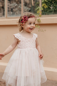 Aurora Fairy dress . Ivory.