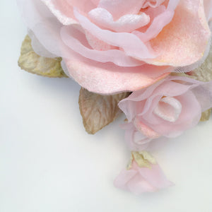 Peony Rose, Corsage, Millinery Rose, Velvet Rose