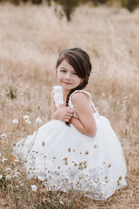 Aurora Fairy dress . Ivory.