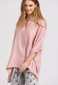 Teddie Linen shirt. Limited time colours