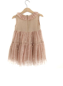 Twinkle Twinkle Little Star Dress,  Rose Gold.