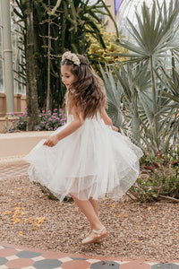 Aurora Fairy dress . Ivory.