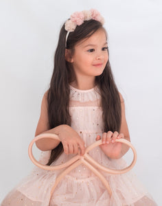 Twinkle Twinkle Little Star dress . Pale pink.