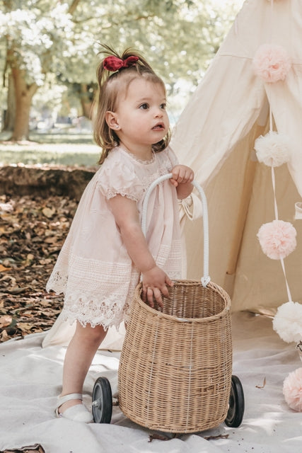 Blush baby clearance dress