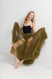 Celeste Tutu skirt. Moss