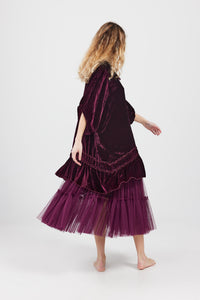 Ariette Tulle Tutu. Bordeaux