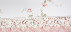 guipure narrow rose lace