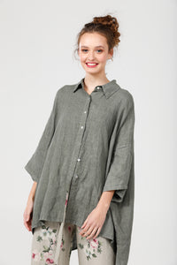 Teddie Linen Shirt.