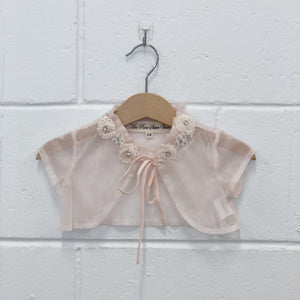 Baby and child Pixie Capelet. Blush.